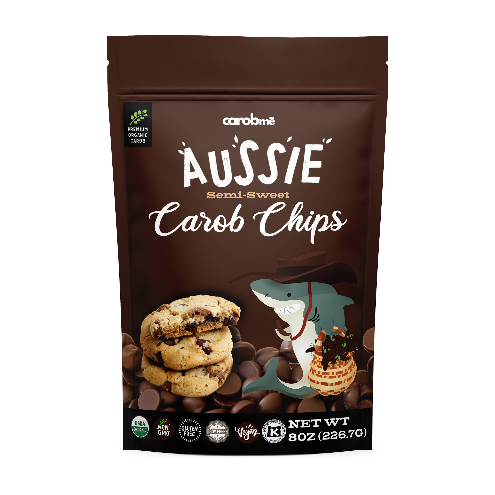 world's best organic vegan carob chips carobme