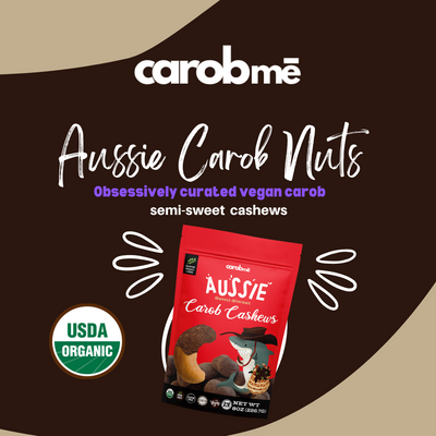 carobme organic carob covered cashews