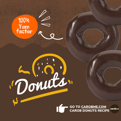 carob donut recipe