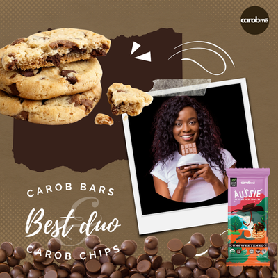 carob bars and chips