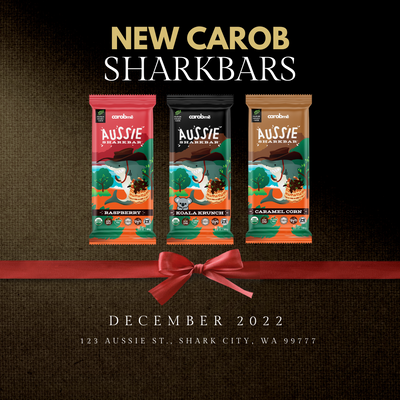 carobme carob sharkbar new flavors
