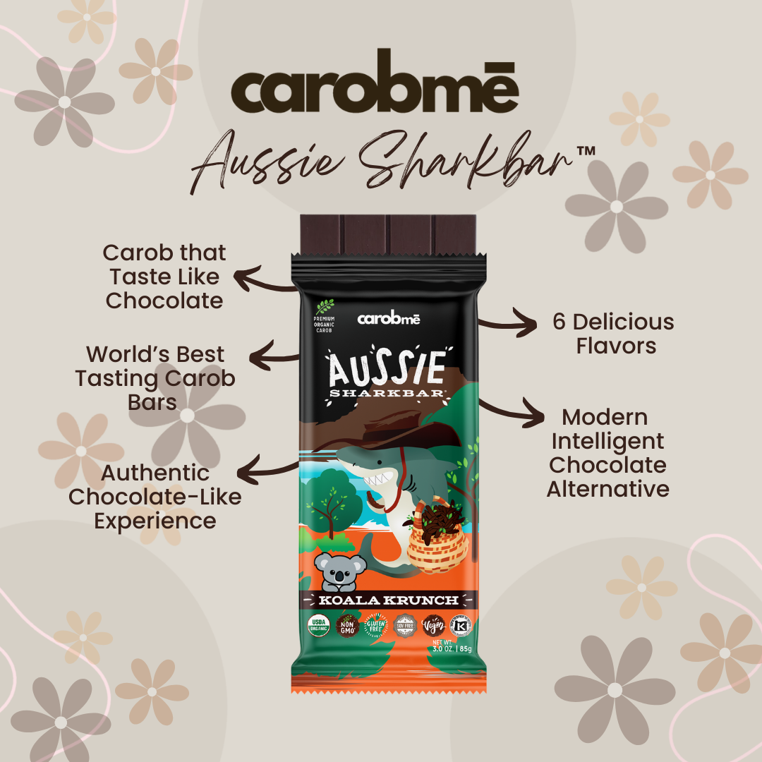 Carobmē Organic Carob Bar Koala Krunch – carobme