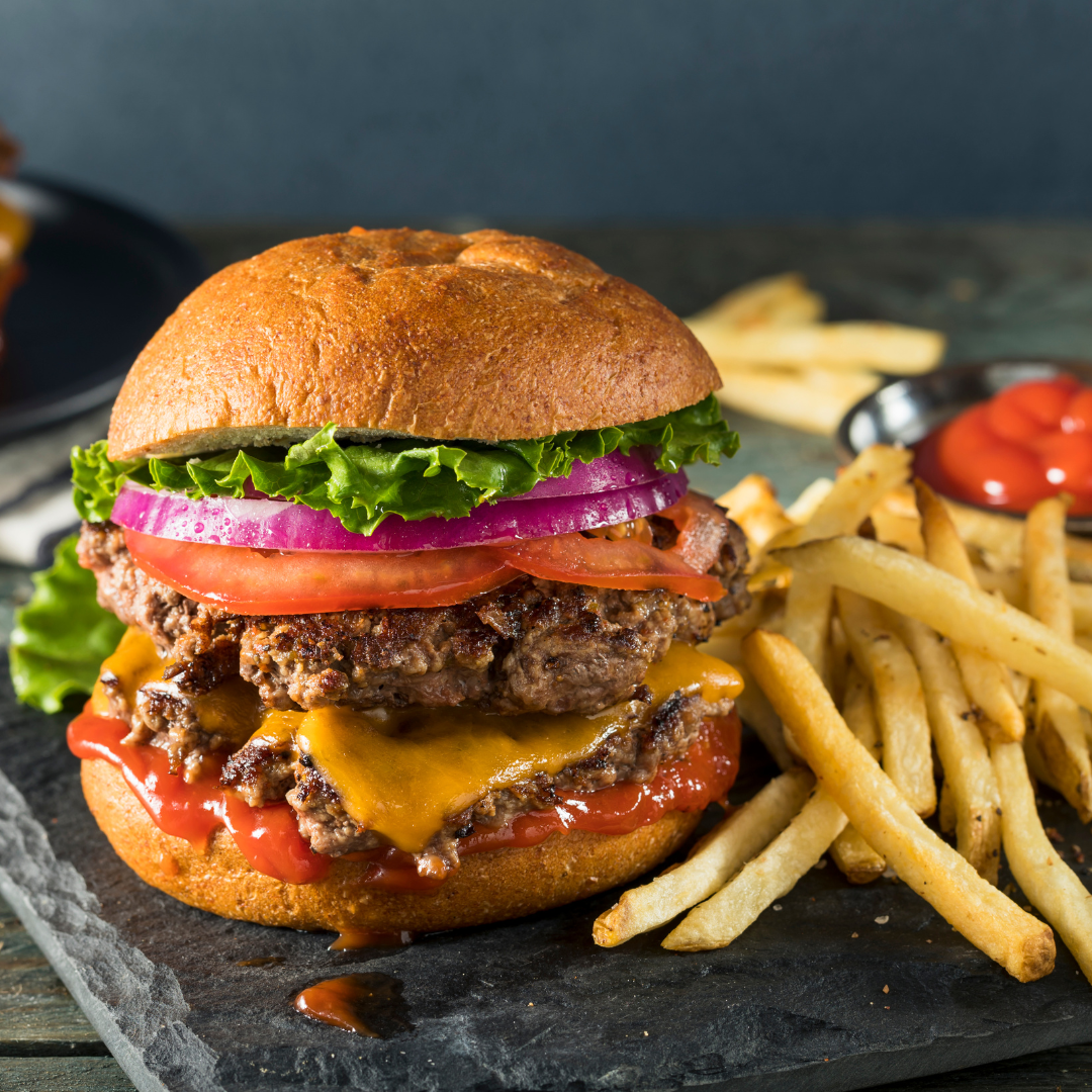 The Lazy Moose BBQ Trailblazer Burger