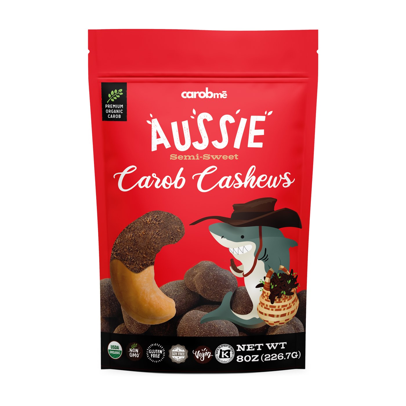 Carobme Organic Carob Covered Cashews
