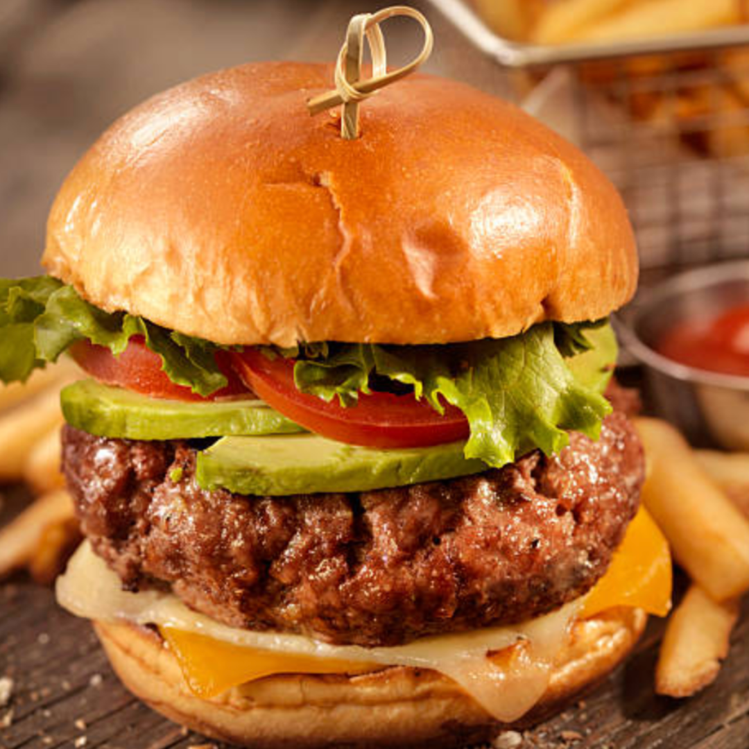 Lazy Moose Avocado Rancher Burger